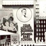 johnson and johnson baby powder storefront 1930