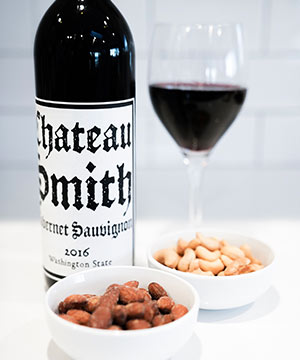 Bartell's Wine Flight Wine Pairing Charles Smith Cabernet Sauvignon