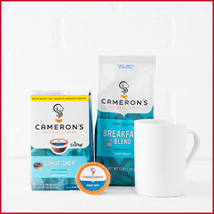 Bartell's Staff Pick Cameron's Coffee beans eco-pods