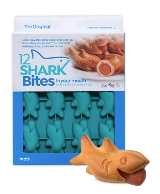 Silicone Shark Bites mold