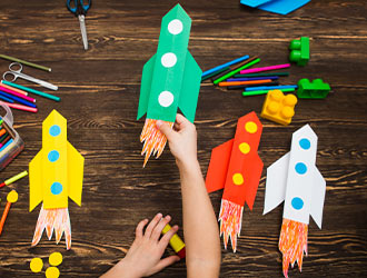 Distance Learning craft up space