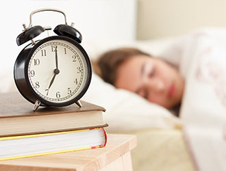 Distance Learning sleeping in