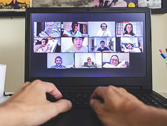 Distance Learning checking in with community