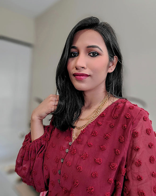 Fall Beauty Influencer Rachna