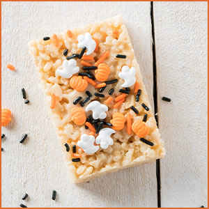 Halloween Activities Crafts and Snacks Rice Krispie Treats