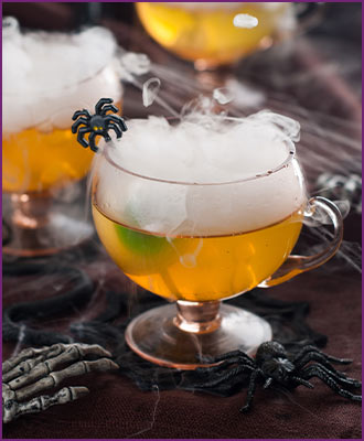 Halloween Spooky Cocktails Haunted Graveyard