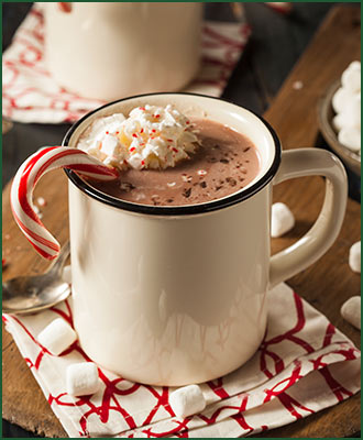 DIY Cold Weather Drinks Spiked Hot Chocolate