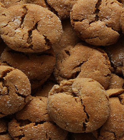 Fall Baking Molasses Cookies