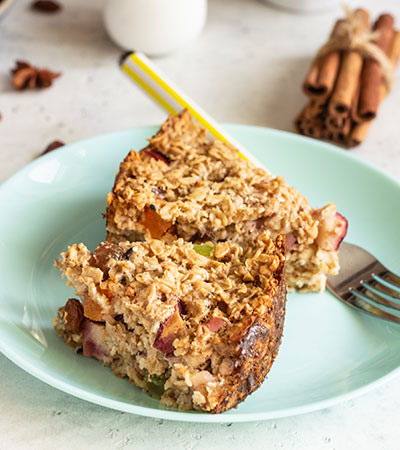 Fall Baking Vegan Baked Oatmeal