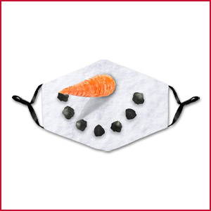 Bartell's Staff Pick Holiday Printed Face Mask
