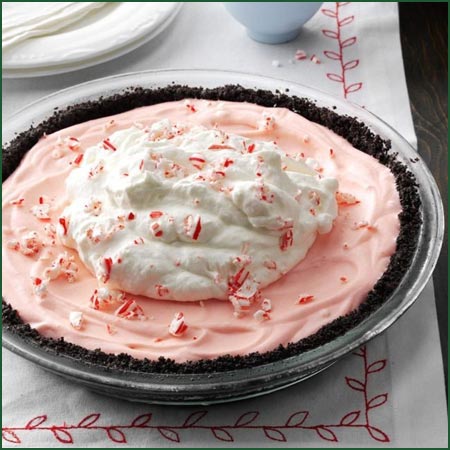 12 Days of Holiday Baking Candy Cane Pie