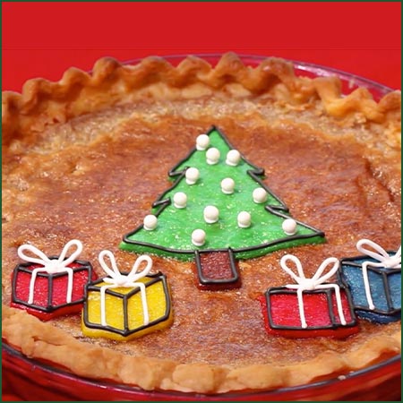 12 Days of Holiday Baking Cinnamon Chess Pie