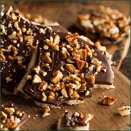 12 Days of Holiday Baking Toffee Bark