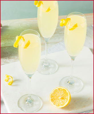 Holiday Drinks French 75