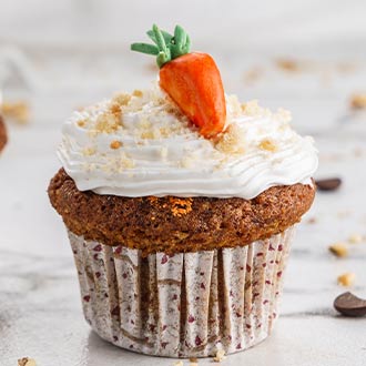 Fall Baking Carrot Cake Cupcakes